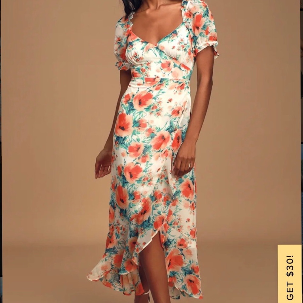 Floral Lulu’s dress
